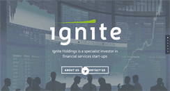 Desktop Screenshot of igniteholdings.com